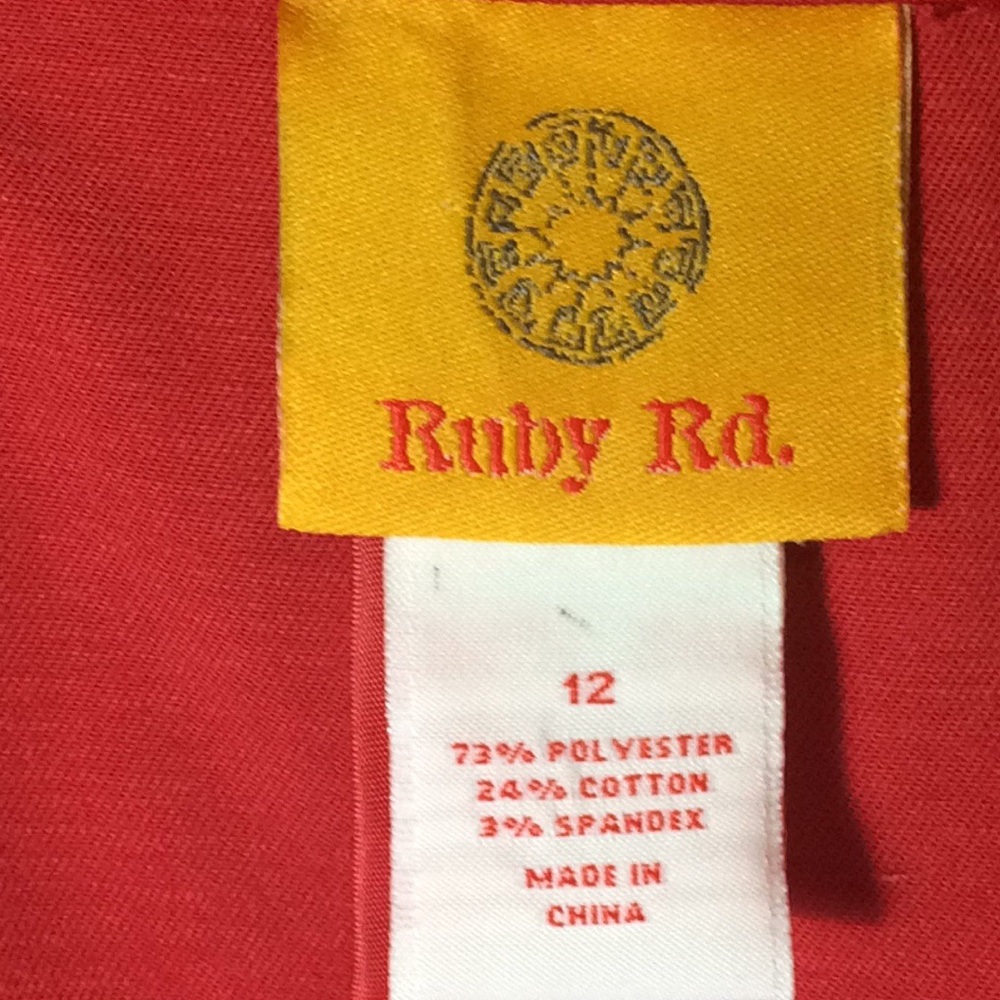 Ruby Rd Red Jacket With Pockets - image 8